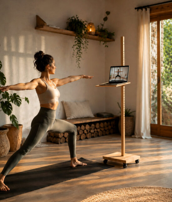 Yoga Hilfsmittel, Online Sport Stativ, Arbeitsplatz Hilfsmittel