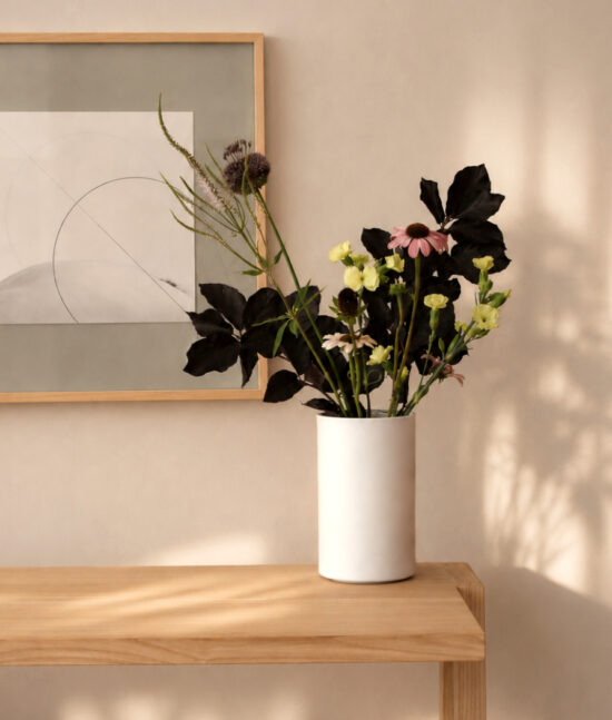 Vase, Winecooler, white, porcelaine